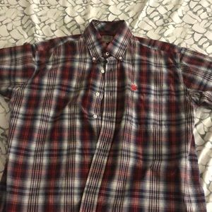 Cinch short sleeve button up